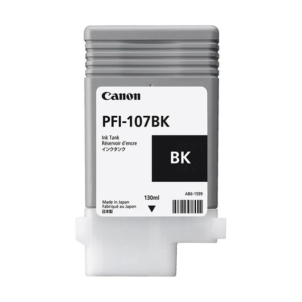 Canon Canon PFI-107BK Black (6705B001) Μελάνι InkJet