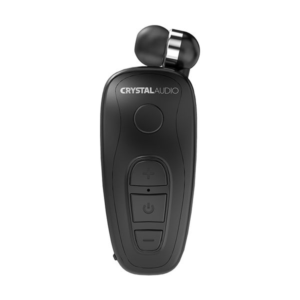 Crystal Audio Crystal Audio R-1 Retractable Black Bluetooth Headset
