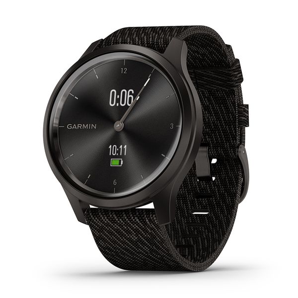 Garmin Vivomove Style Black Pepper Nylon/Slate SmartWatch