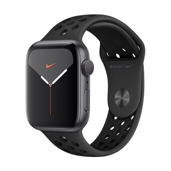 Apple Watch Nike Series 5 44mm Space Gray Aluminium with Nike Sport Band Black SmartWatch