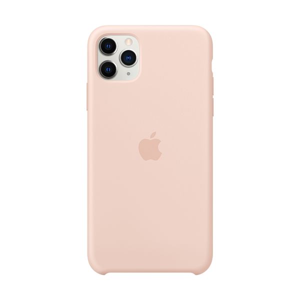 Apple Silicone Case iPhone 11 Pro Max Pink Θήκη Κινητού