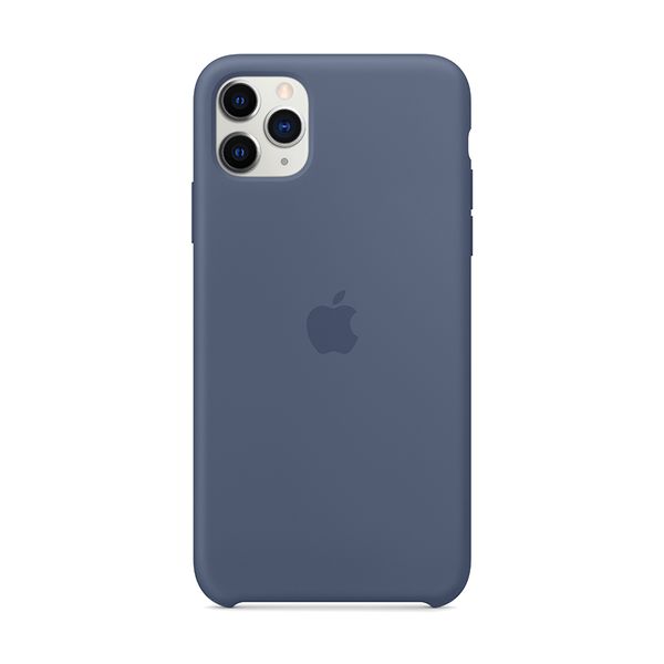 Apple Silicone Case iPhone 11 Pro Max Blue Θήκη Κινητού