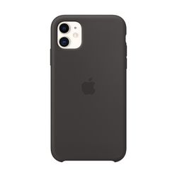 Apple Silicone Case iPhone 11 Black