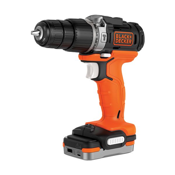 Black & Decker BDCHD12S1-XJ 12V USB Δραπανοκατσάβιδο