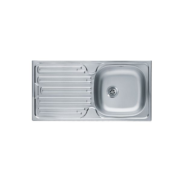 Franke Eurodomo Easy 611 ΡΔ Λείος Inox Νεροχύτης Κουζίνας