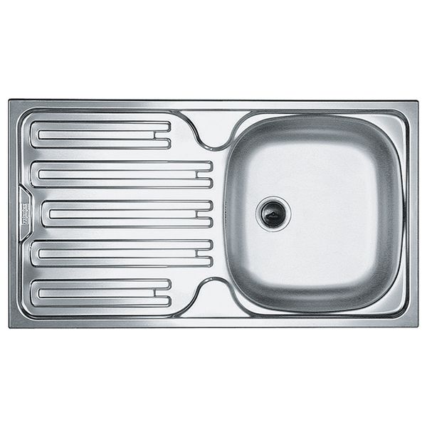 Franke Eurodomo STAR 611 Αντιστρεφόμενος Λείος Νεροχύτης