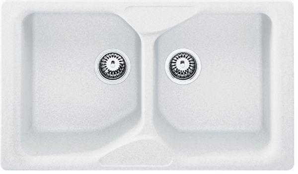 Franke Franke Calypso CUG 620-86 White Νεροχύτης Κουζίνας