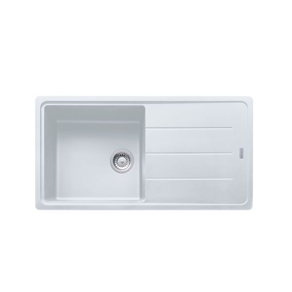 Franke Franke Basis BFG 611-97 Polar White Νεροχύτης Κουζίνας
