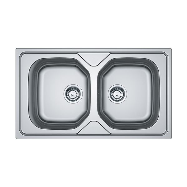 Franke Value OLX 620 860x500mm Inox Νεροχύτης Κουζίνας