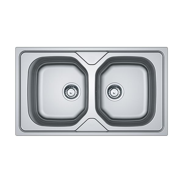 Franke Value OLL 620 860x500mm Inox Νεροχύτης Κουζίνας