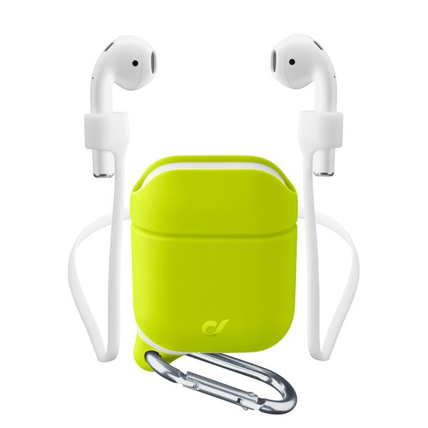 Cellular Line Cellular Line Airpods 1&2 Sprint Lime Θήκη