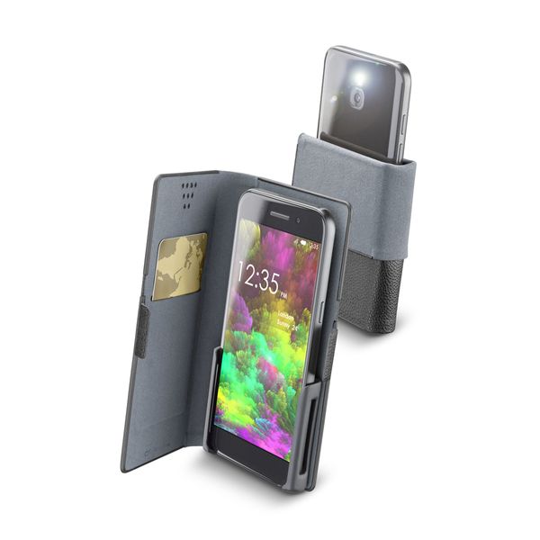 Cellular Line Cellular Line Universal Book XXXL Black Θήκη Κινητού