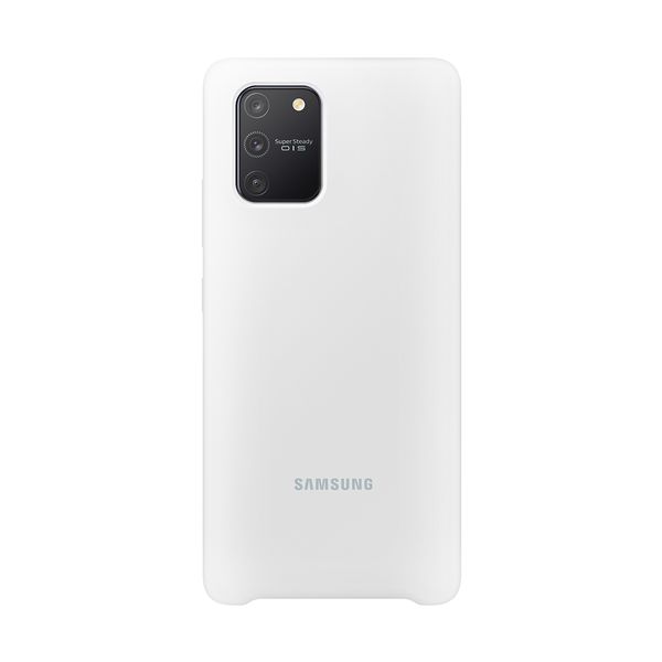 Samsung Galaxy S10 Lite Silicone Cover White Θήκη Κινητού