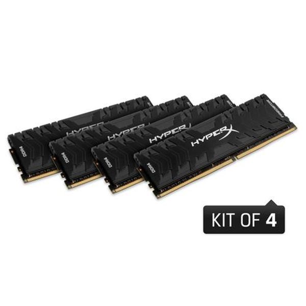 HyperX HyperX Predator 32GB 3000MHZ RGB x4 Μνήμη RAM