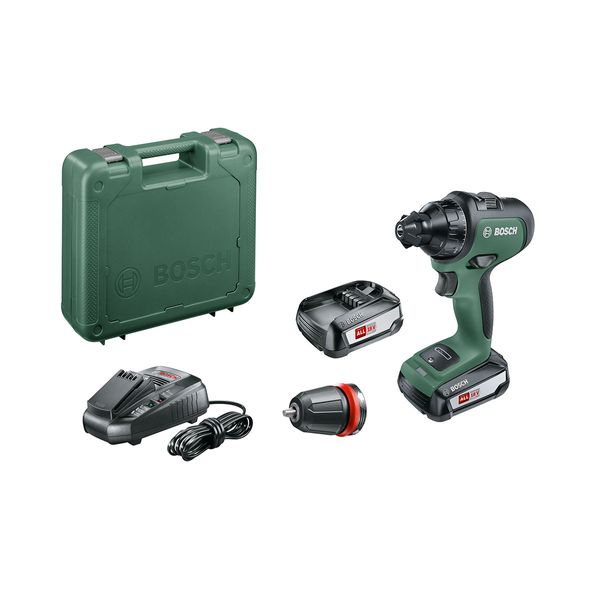 Bosch Bosch AdvancedDrill 18 (2 μπαταρίες) Δραπανοκατσάβιδο