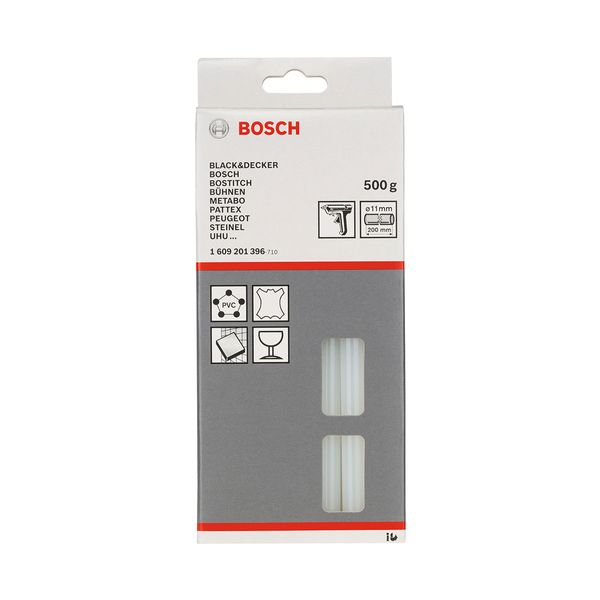 Bosch 200mm (1609201396) Διαφανή Φυσίγγια Θερμοκόλλας - Σετ