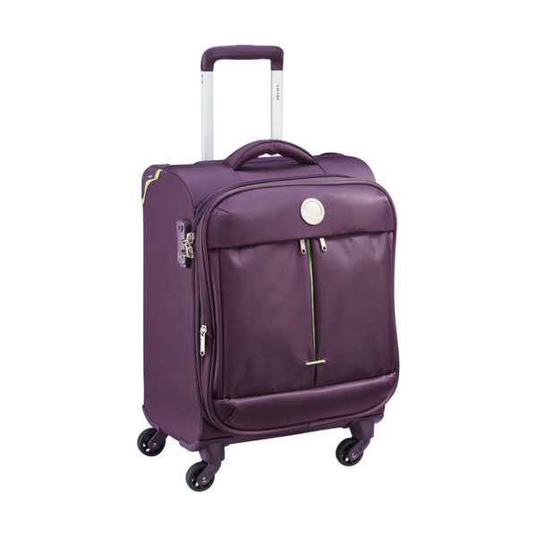 Delsey Delsey Flight Lite 53x36x23cm Purple Βαλίτσα Ταξιδίου