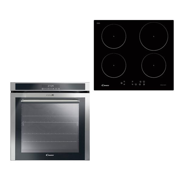 Candy FCXE818XW & CI640CB Set Εντοιχισμού