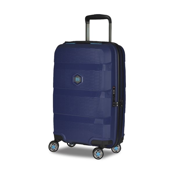 BG Berlin BG Berlin Zip2 55x36x20cm Blue Βαλίτσα Ταξιδίου