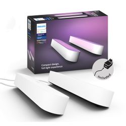 Philips Hue White and Color Ambiance Play Light Bar 2-pack White