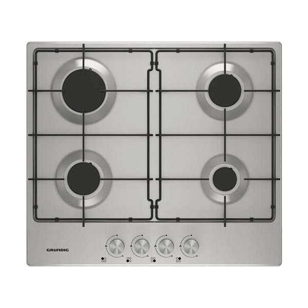 Grundig GIGA 6234040X Ιnox Εστίες Υγραερίου