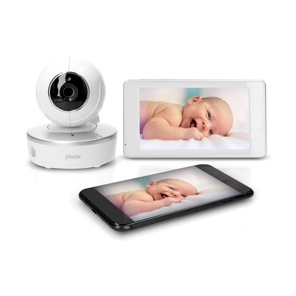 Alecto Wi-Fi DIVM-850 Συσκευή Παρακολούθησης Μωρού Baby Monitor