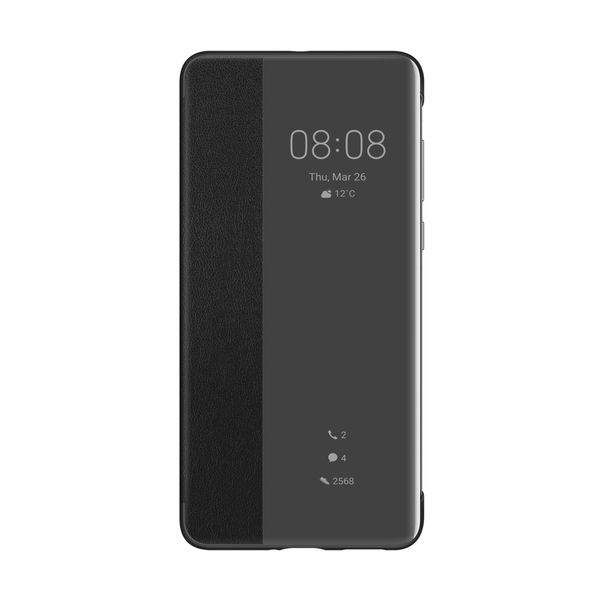 Huawei P40 View Cover Black Θήκη Κινητού