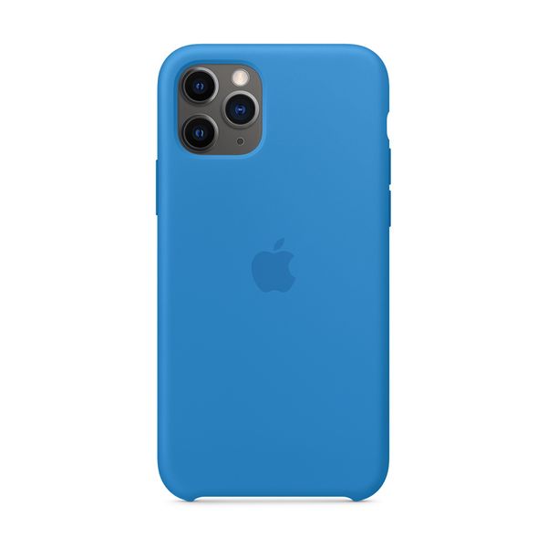 Apple iPhone 11 Pro Silicone Case Surf Blue Θήκη Κινητού