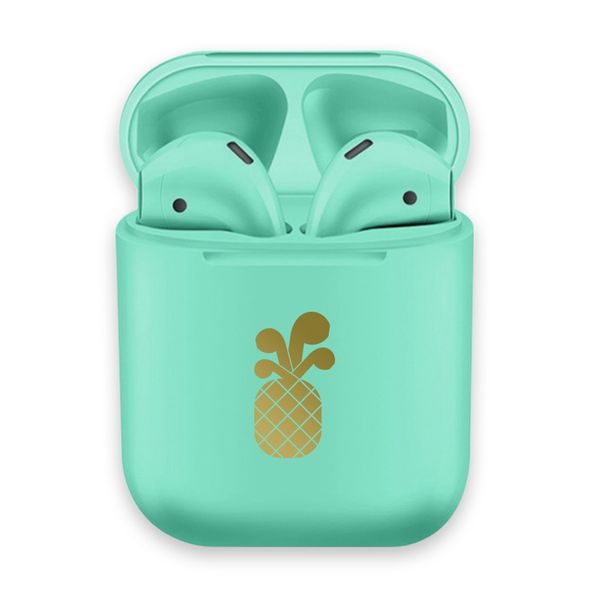 PinePods PP590060 Green Marble Bluetooth Headset