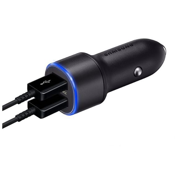 SAMSUNG Dual Car Charger με combo cable