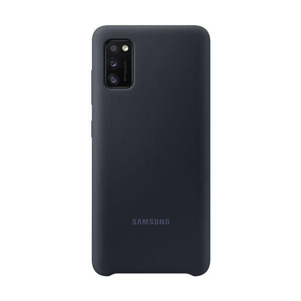 Samsung Galaxy A41 Silicone Black Θήκη Κινητού