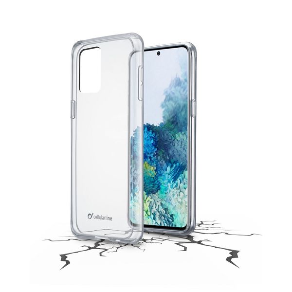 Cellular Line Hard Case Silicone Duo Transparent για Samsung Galaxt A21 Θήκη Κινητού