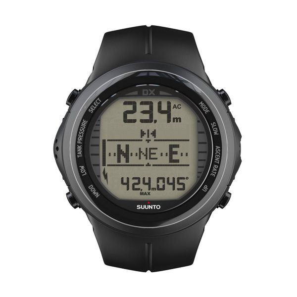 Suunto DX Black Elastomer with USB SmartWatch