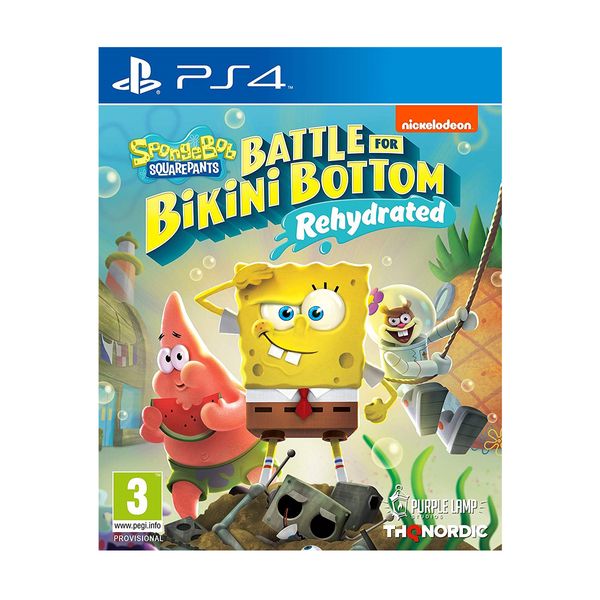 SpongeBob Squarepants Battle for Bikini Bottom Rehydrated Game PS4
