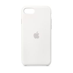 Apple iPhone 8/7/SE Silicone Case White