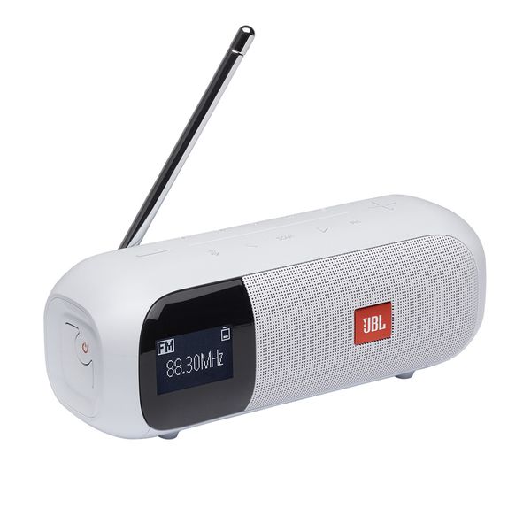 JBL Tuner 2 IPX7 White Bluetooth Ηχείο