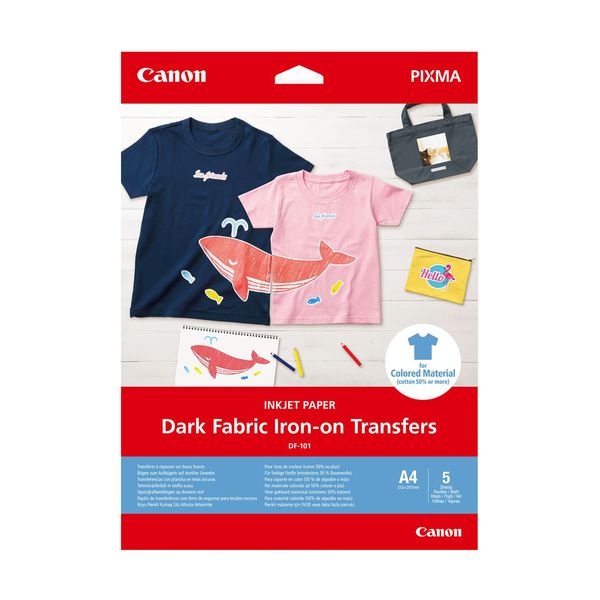 Canon Canon Fabric Iron-On Transfers A4 Χαρτί