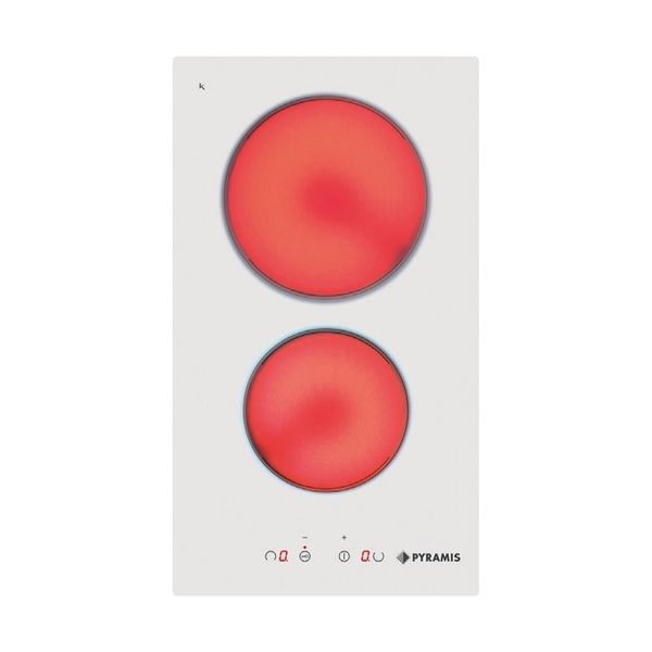 Pyramis 29HL 246 White Εστίες Κεραμικές Domino