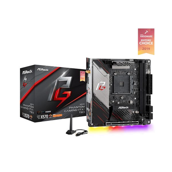 ASRock X570 Phantom Gaming-ITX/TB3 Μητρική Η/Υ