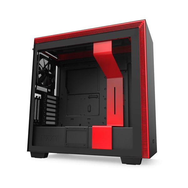NZXT NZXT H710i Matte Black/Red PC Case