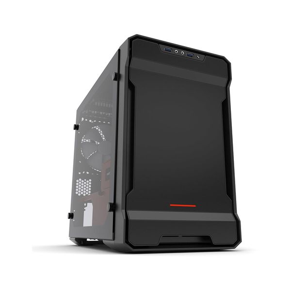 Phanteks Phanteks Enthoo Evolv ITX Tempered Glass - Red Interior PC Case