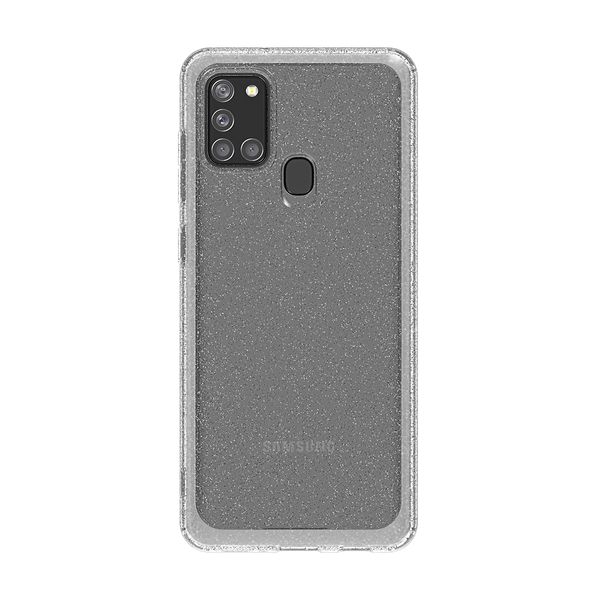 Samsung Samsung Galaxy A21s Glitter by Araree Transparent Θήκη Κινητού