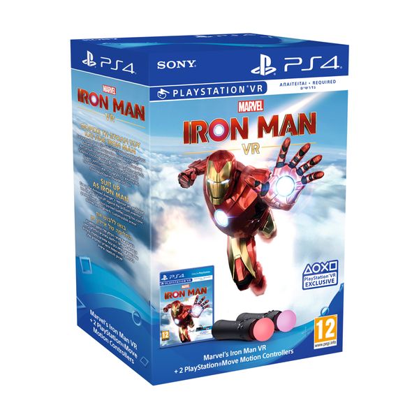Marvel's Iron Man VR & Playstation Move Twin Pack PS4 Game