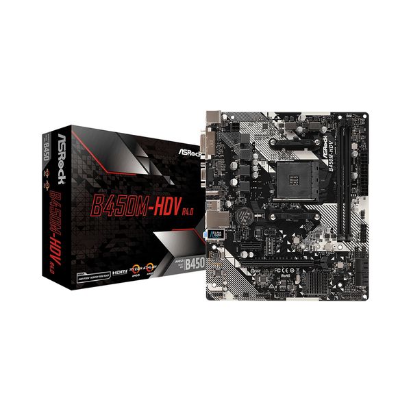 ASRock B450M-HDV R4.0 Μητρική Η/Υ