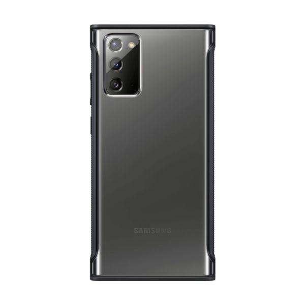 Samsung Galaxy Note 20 Clear Protective Cover Black Θήκη Κινητού
