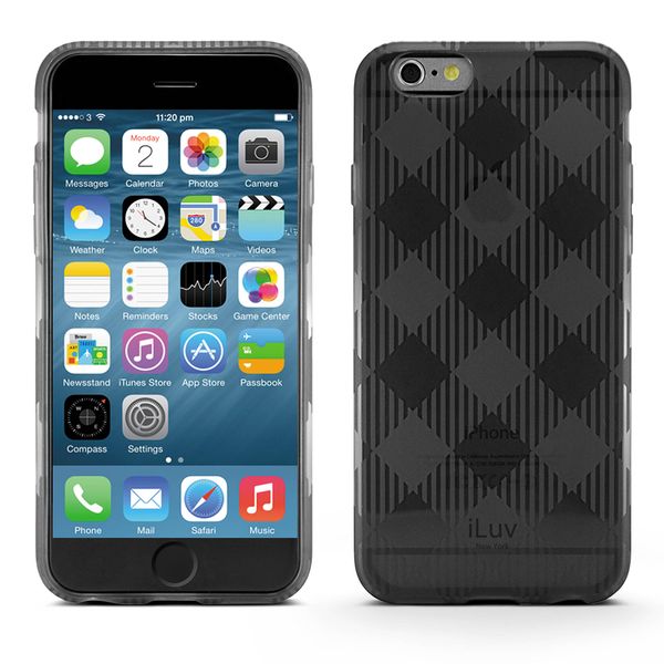 iLuv Gelato Black για iPhone 6/7/8/SE Θήκη Κινητού