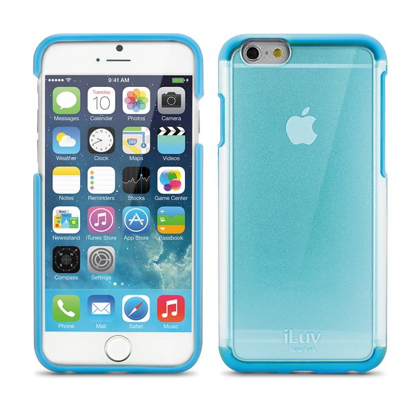 iLuv Vyneer Blue για iPhone 6/7/8/SE Θήκη Κινητού