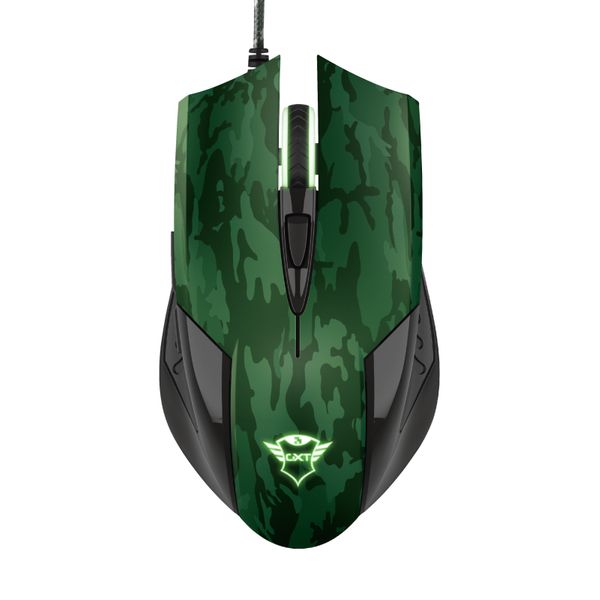 Trust GXT781 Rixa Camo Mouse & Mousepad Gaming Combo