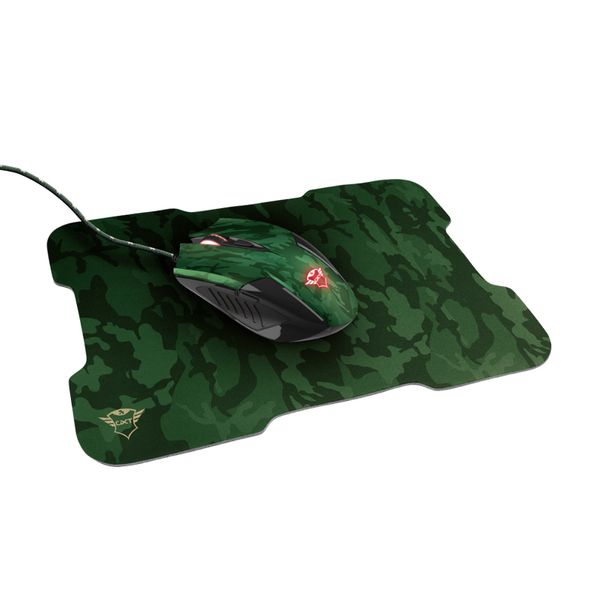 Trust GXT781 Rixa Camo Mouse & Mousepad Gaming Combo