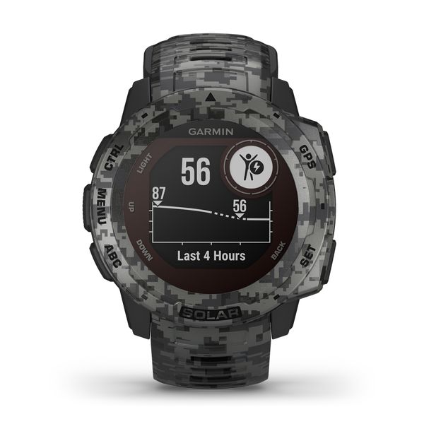 Garmin Instinct Solar Graphite Camo SmartWatch